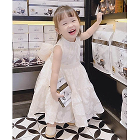 VÁY REN BỒNG 2 LỚP NƠ GÀI RỜI CHO BÉ GÁI