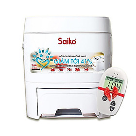 Mua Nồi Cơm Tách Đường Saiko LS-300 (3.0 Lít) - Hàng Chính Hãng tặng máy đo lượng đường