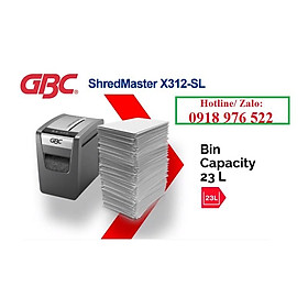 Mua MÁY HỦY TÀI LIỆU GBC SHREDMASTER X312-SL (Hàng chính hãng)