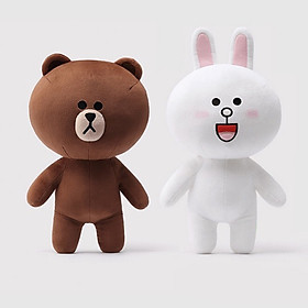 Gấu Bông Cặp Thỏ Cony Và Gấu Brown (40 Cm) Gb12