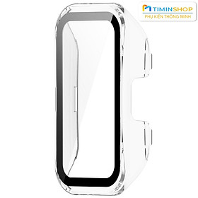 Ốp bảo vệ cho Huawei Band 10/ 9/ Huawei Band 8 - Chất PC + Kính cường lực (OCLB8)