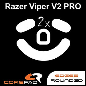 Feet chuột PTFE Corepad Skatez PRO Razer Viper V2 PRO Wireless - 2 bộ
