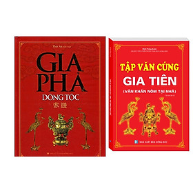 [Download Sách] Combo Gia Phả Dòng Tộc (Tái Bản)+Tập Văn Cúng Gia Tiên (Tái Bản 01)