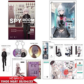 Bộ Sách Thám Tử Đã Chết - Tập 6 + SPY ROOM - Lớp Học Điệp Viên - Tập 6 - Tặng Kèm Quà + Huy Hiệu + Móc Khóa