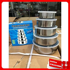 Mua Bộ 5 Món Thố Lạnh Inox - Loại Tốt