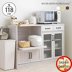 Mua Tủ bếp Luffly Japan 8211- Màu trắng có vân
