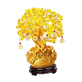 Chinese New Year Money Tree Potted Ornament Desktop Lucky for Shop Indoor