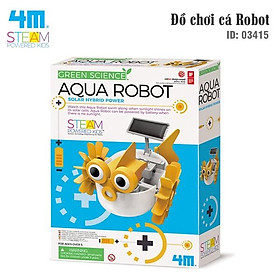 Đồ Chơi Khoa Học Cá Robot biết bơi – 4M 03415