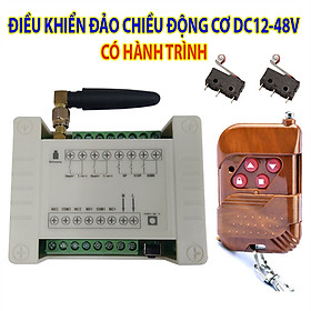 Hình ảnh Công tắc điều khiển đảo chiều động cơ DC12-48V có hành trình V3