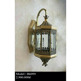 Đèn tường đồng, đèn gắn tường, đèn decor, đèn trang trí, đèn sân vườn, đèn phòng ngủ, đèn treo cột B 6099