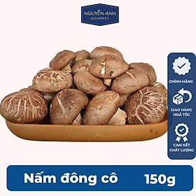 Nấm đông cô tươi 150g nông trại Nấm Xanh Chỉ giao HCM