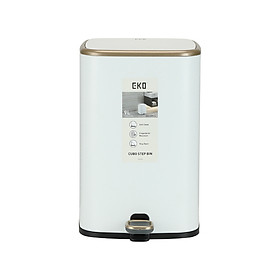 Thùng Rác PEARL Màu Trắng Sang Trọng | Index Living Mall | Nội Thất Thái Lan