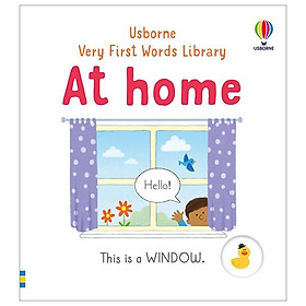 Usborne Very First Words Library At Home