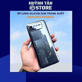 Ốp lưng rog phone 6 silicon trong suốt GOR bảo vệ camera phụ kiện điện thoại huỳnh tân store