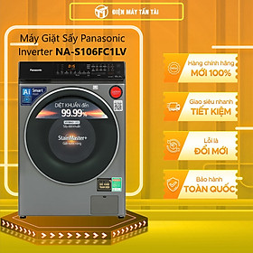Mua Máy giặt sấy Panasonic Inverter 10kg NA-S106FC1LV lồng ngang - Hàng chính hãng - Giao tại Hà Nội và 1 số tỉnh toàn quốc