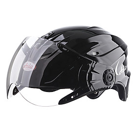 Mũ Bảo Hiểm 12 Đầu Asia MT-117K - Đô mờ