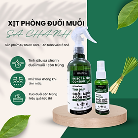 ( Thơm phòng/ đuổi muổi ) Bình xịt muỗi, côn trùng Hataca -100% thiên nhiên