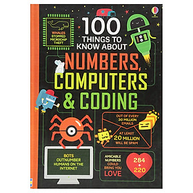Usborne 100 Things To Know About Numbers , Computers and Coding