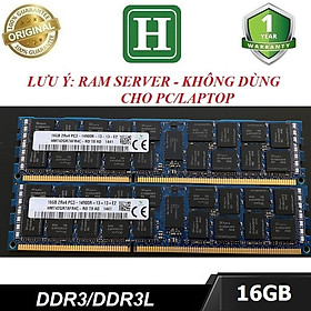 Ram Server ECC REG DDR3 16GB  bus 1866 - không dùng cho máy PC thường/Laptop