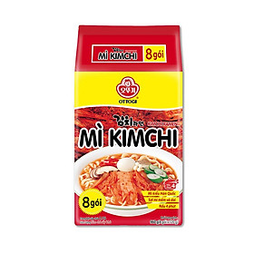 Lốc 8 gói mì kim chi Ottogi 120g