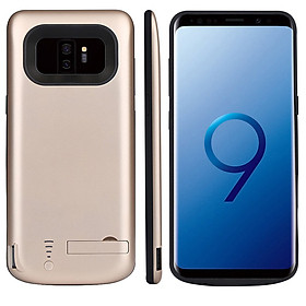 6000mAh Rechargeable Extended Battery Charging Case Backup Power Bank Case for Samsung Galaxy S9 Plus