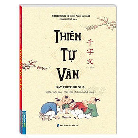 Sách - Thiên Tự Văn (bìa mềm - tái bản)