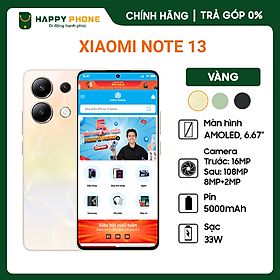 Điện Thoại Xiaomi Redmi Note 13 6GB-128GB - Hàng chính hãng