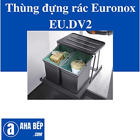 THÙNG ĐỰNG RÁC 1 KHOANG GẮN CÁNH EURONOX EU.DV2. Hàng Chính Hãng 