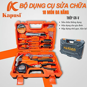Mua Bộ Dụng Cụ Sửa Chữa Đa Năng 18 Món – Có Búa  Kìm  Tua Vít  Thước  Dao  Mỏ Lết  Lục Giác  Băng Keo