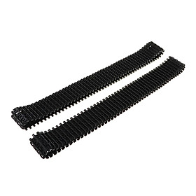 Pair of 78cm Plastic Tank Crawler Track for DIY Robot RC Car Modified Parts Replacement Kits Science Toy