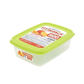 Hộp nhựa đựng thực phẩm Fitin Pack nắp dẻo nội địa Nhật Bản
