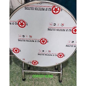 Mua bàn tròn inox nhỏ 80 cm cao cấp