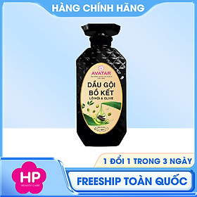 Dầu Gội Phục Hồi Tóc Suôn Mượt Avatar Bồ Kết Lô Hội Và Olive 600mL