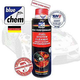 Vệ sinh buồng đốt ô tô máy xăng Bluechem Fuel System Cleaner 250ml