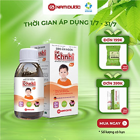 Siro ăn ngon Ích Nhi Plus cho bé lọ 100ml giúp tăng sức đề kháng,tăng chuyển hóa hấp thu dưỡng chất