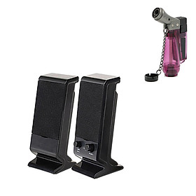 Mua Combo Bộ 2 Loa Máy Tính USB 2.0 V-112- + Bật Lửa Khò Ga Đá