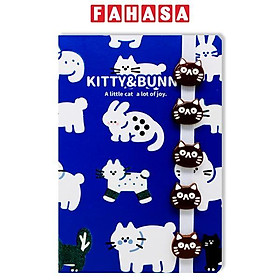 Sổ Teen Bìa Cứng A5 - Kẻ Ngang - 200 Trang 80gsm - Depai A5-6001-8 - Màu Xanh Dương Đậm