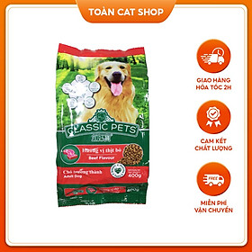 Thức Ăn Cho Chó Lớn Hạt Classic Pets Puppy 400g