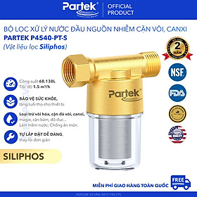 Bộ Tiền Xử Lý Nước PARTEK P4540-PT-S Siliphos Loại Bỏ Cặn Đá Vôi, Cặn Canxi, Độ Đục, Chống Bám Cặn... - Hàng Chính Hãng