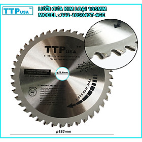 Mua LƯỠI CƯA KIM LOẠI TTPUSA - Lưỡi cưa kim loại 185mm-42 răng TTPusa