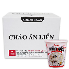 Cháo nấm Asuzac thùng 12 ly (36 g x 12 ly)