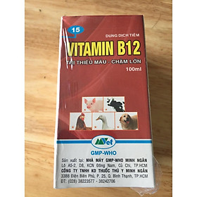 Vitamin B12 giải độc, sốc phân, sốc thuốc cây lan, không phun rễ lọ 100ml