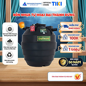 Mua Bồn nhựa tự hoại Tân Á Đại Thành Đứng 500L 1000L 1500L 2000L Chính Hãng  Bảo hành 50 năm