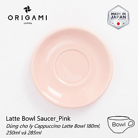 Mua Đĩa sứ Origami Cappuccino Latte Bowl Saucer 140mm