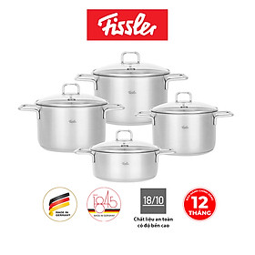Mua Bộ Nồi Cao Cấp Fissler Hamburg 4 Món - Phân Phối Chính Hãng
