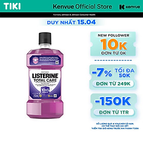 Nước súc miệng chăm sóc toàn diện Listerine Total Care Mouthwash 250ml