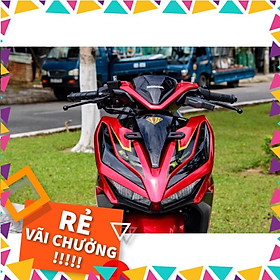 Hình ảnh Tem Rời Vario 2018 Mẫu Liberty Walk Đỏ Vàng Đen