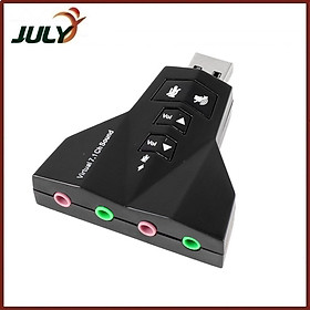 Mua USB Sound 7.1 3D Hình phi thuyền - JL - HÀNG CHÍNH HÃNG