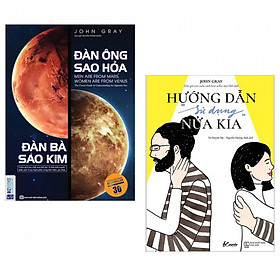 Combo Sách Kỹ Năng Trong Tình Yêu: Đàn Ông Sao Hỏa Đàn Bà Sao Kim + Hướng Dẫn “Sử Dụng” Nửa Kia (Tặng kèm Bookmark thiết kế)