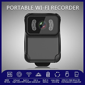 Đầu Ghi Wifi Mini Chống Nước Micro Action Cam Video Camera Đầu Ghi Không Dây Camera 1080P HD Hỗ Trợ Tầm Nhìn Ban Đêm Bộ Kích Sóng WIFI
